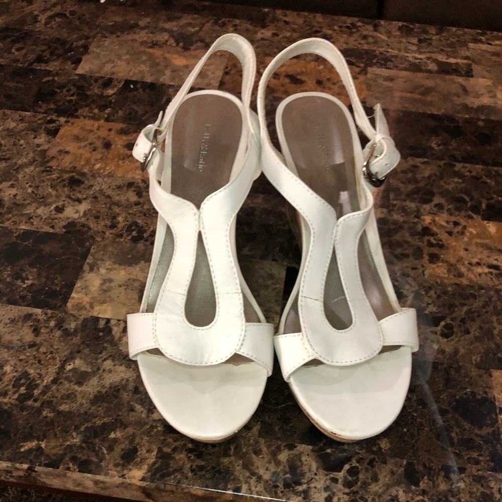 Kelly & Katie white pumps